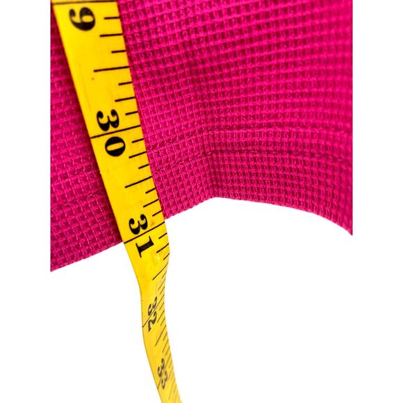 NY & Co Sleeveless Collared Waffle Knit Front Button Top Size L NWT - Picture 5 of 5